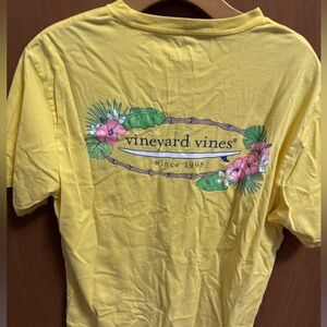 Vineyard Vines Yellow Graphic T-Shirt